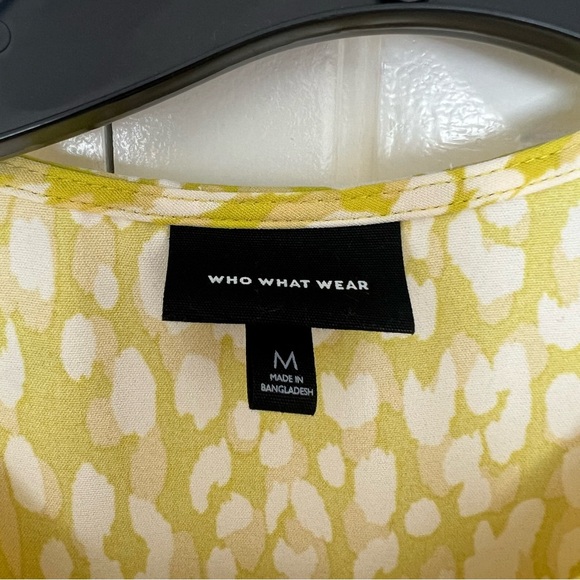 Yellow Shift Dress - Picture 3 of 4